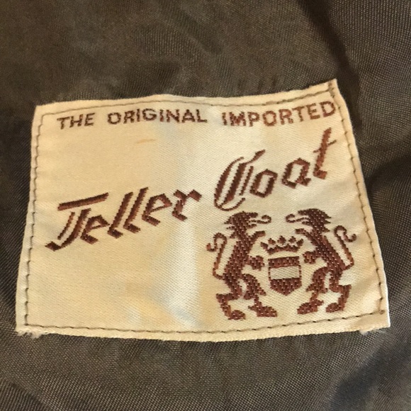 Vintage Wool Teller Coat Hungary Made 41 L - Picture 4 of 13